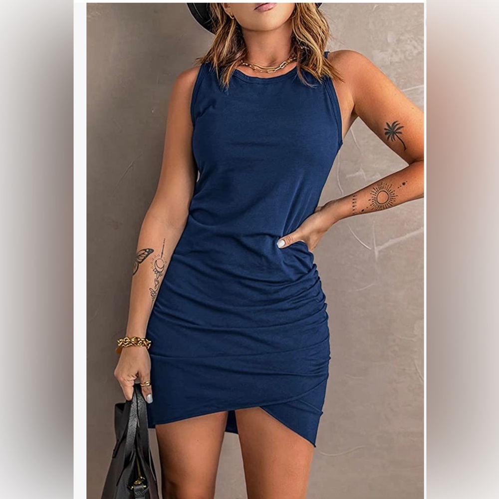 BTFBM Summer Sleeveless Tank Dress